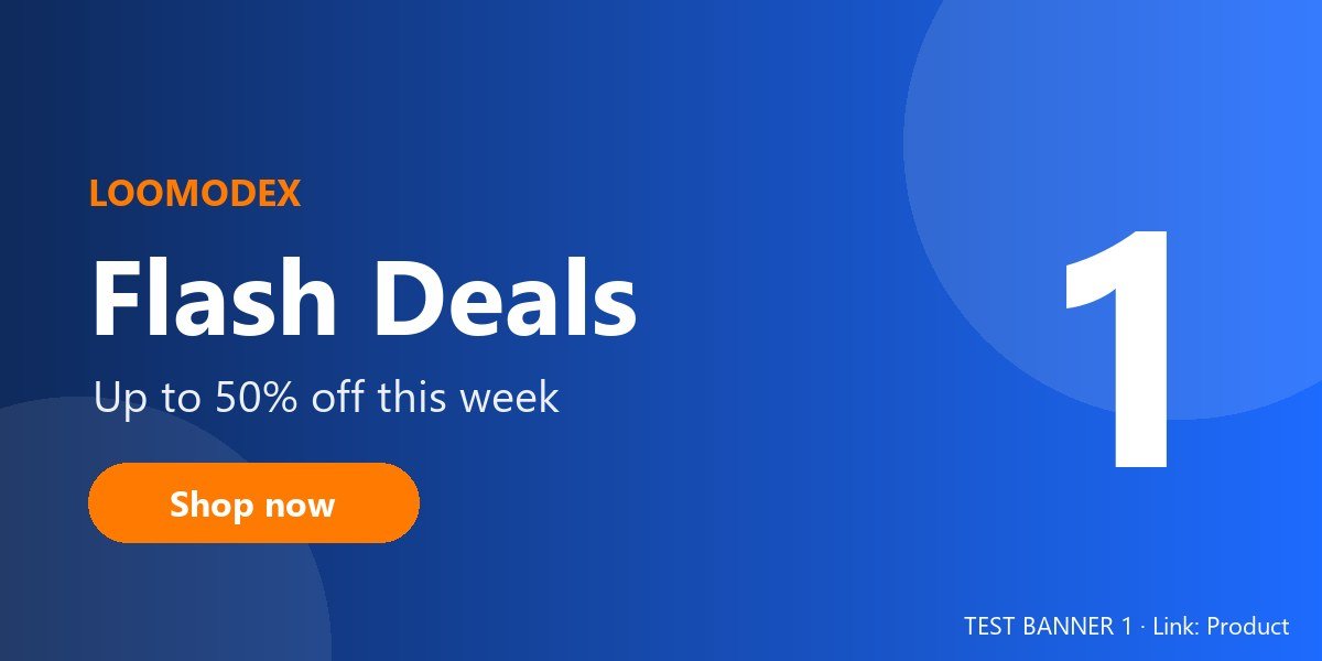 Flash Deals: up to 50% off this week