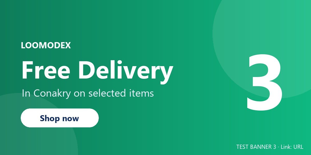 Free Delivery in Conakry on selected items